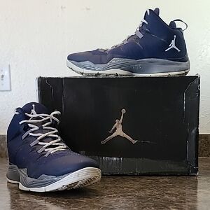 Air Jordan 28 Georgetown FP Nike ID Custom  Mens Sneakers 828436-991 Size 13.5